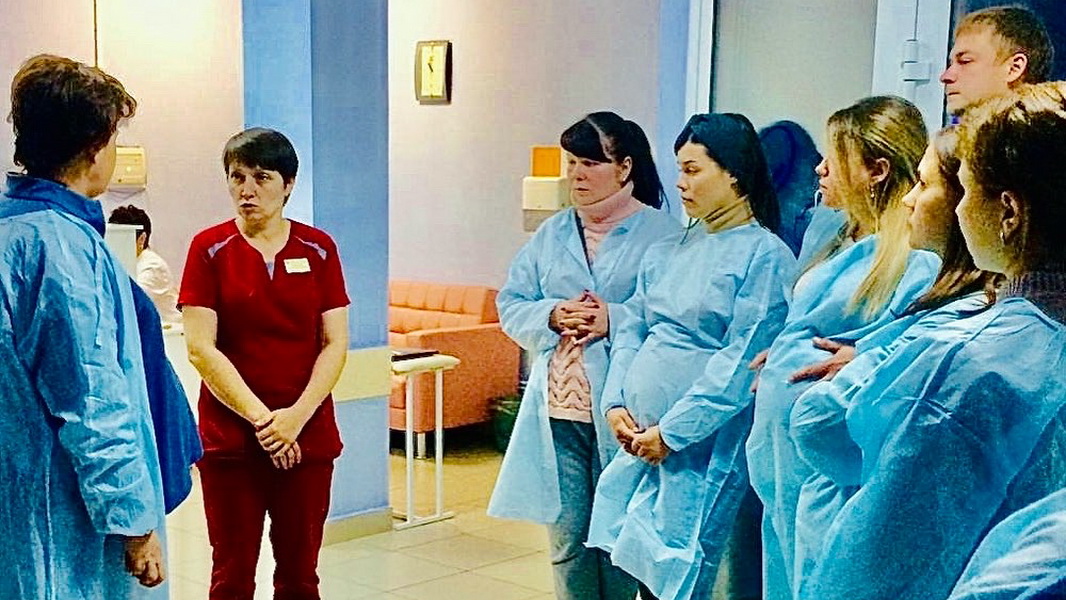 15 человек посетили родильное отделение Ступинской ЦРКБ в рамках Дня открытых дверей