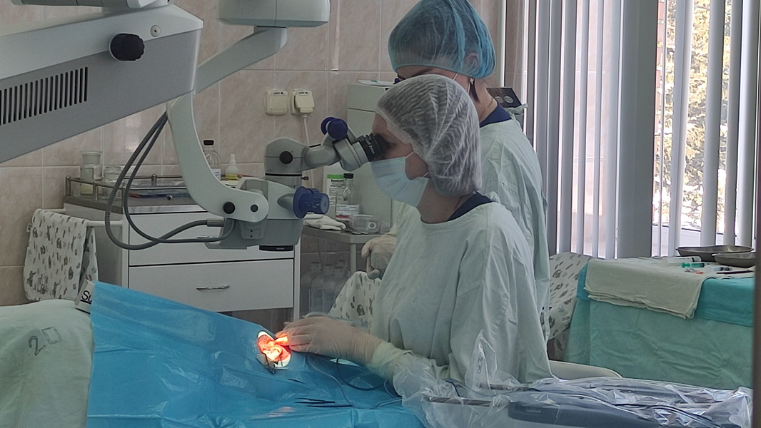 В Ступинской ОКБ начали делать интравитреальные инъекции – введение лекарственных веществ в стекловидное тело глаза